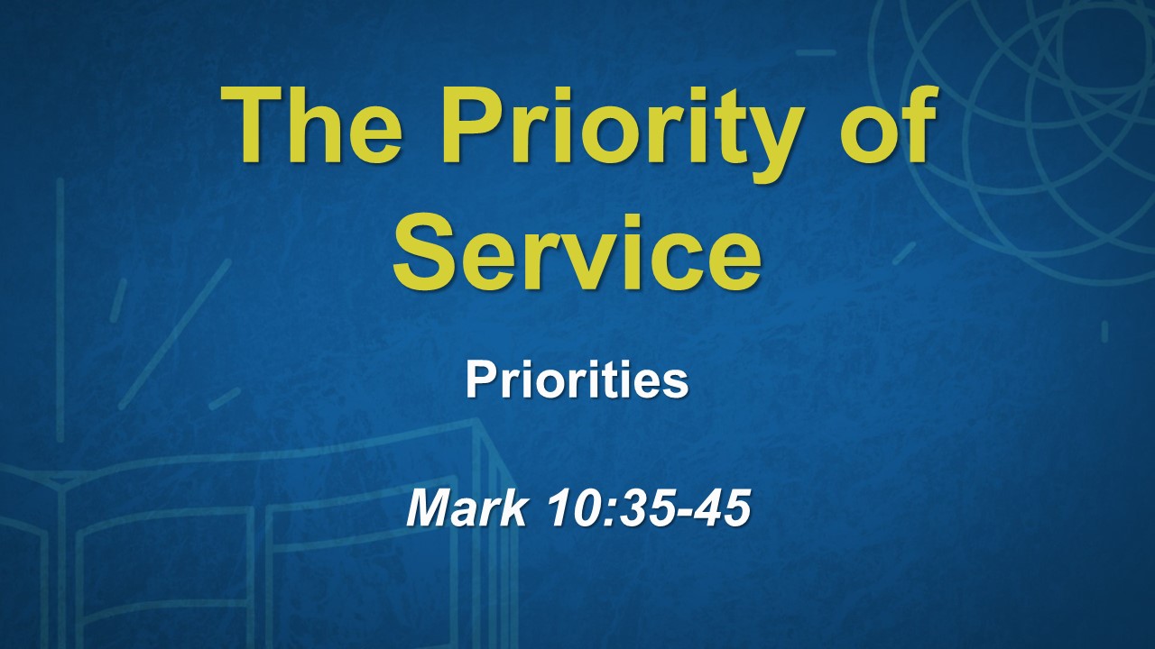 The Priority of Service