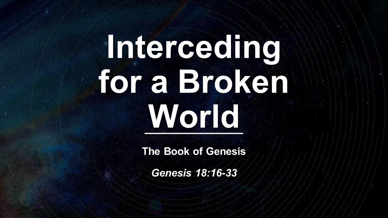 Interceding for a Broken World