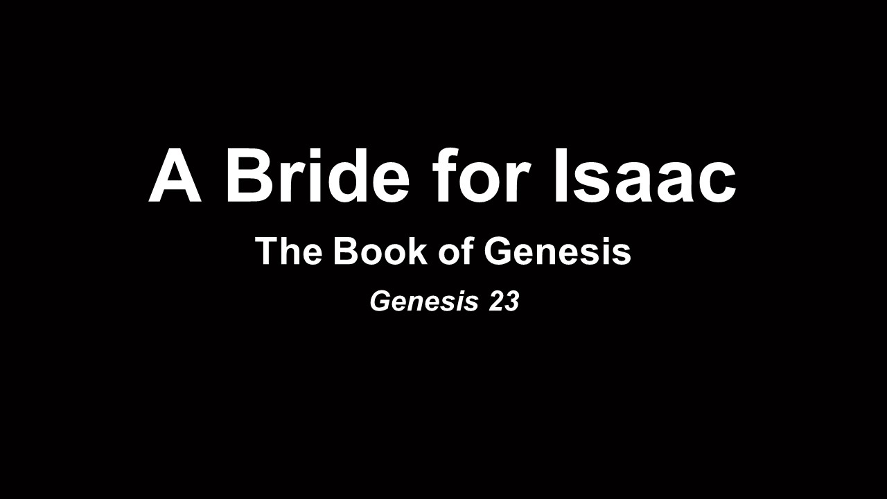 A Bride for Isaac