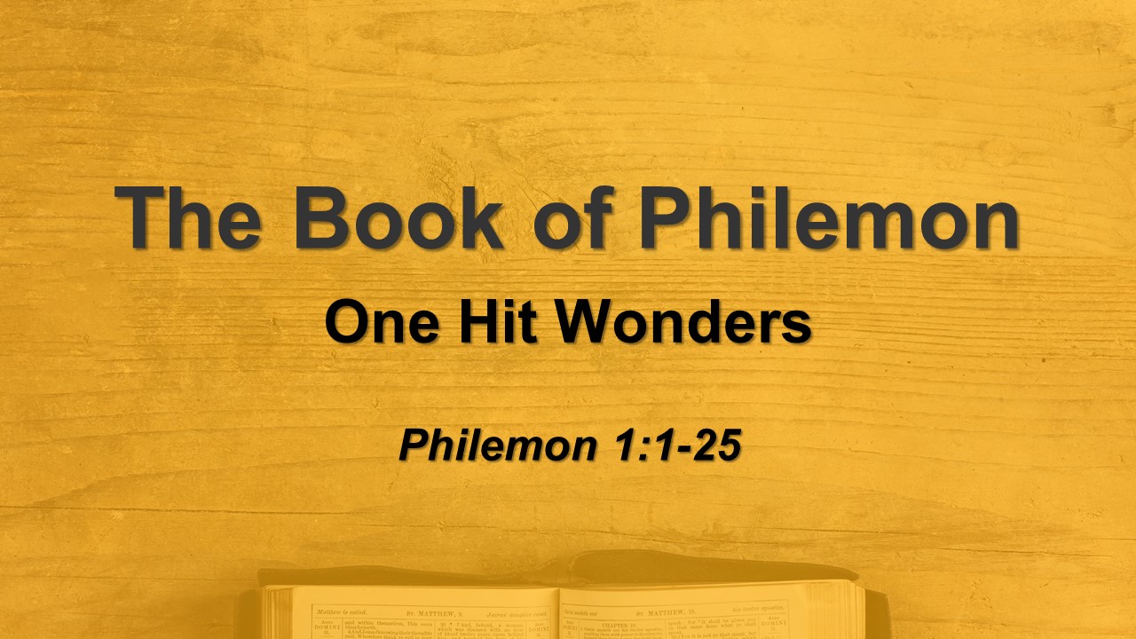 The Book of Philemon