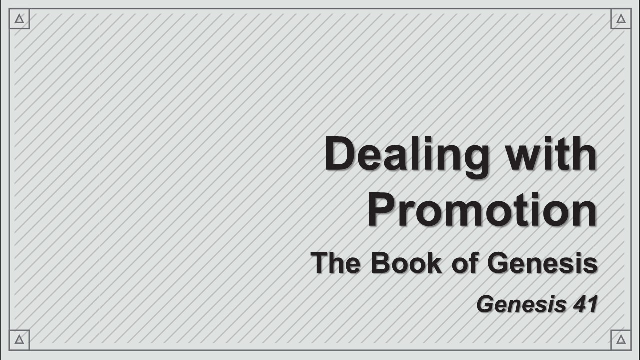 Dealing With Promotion