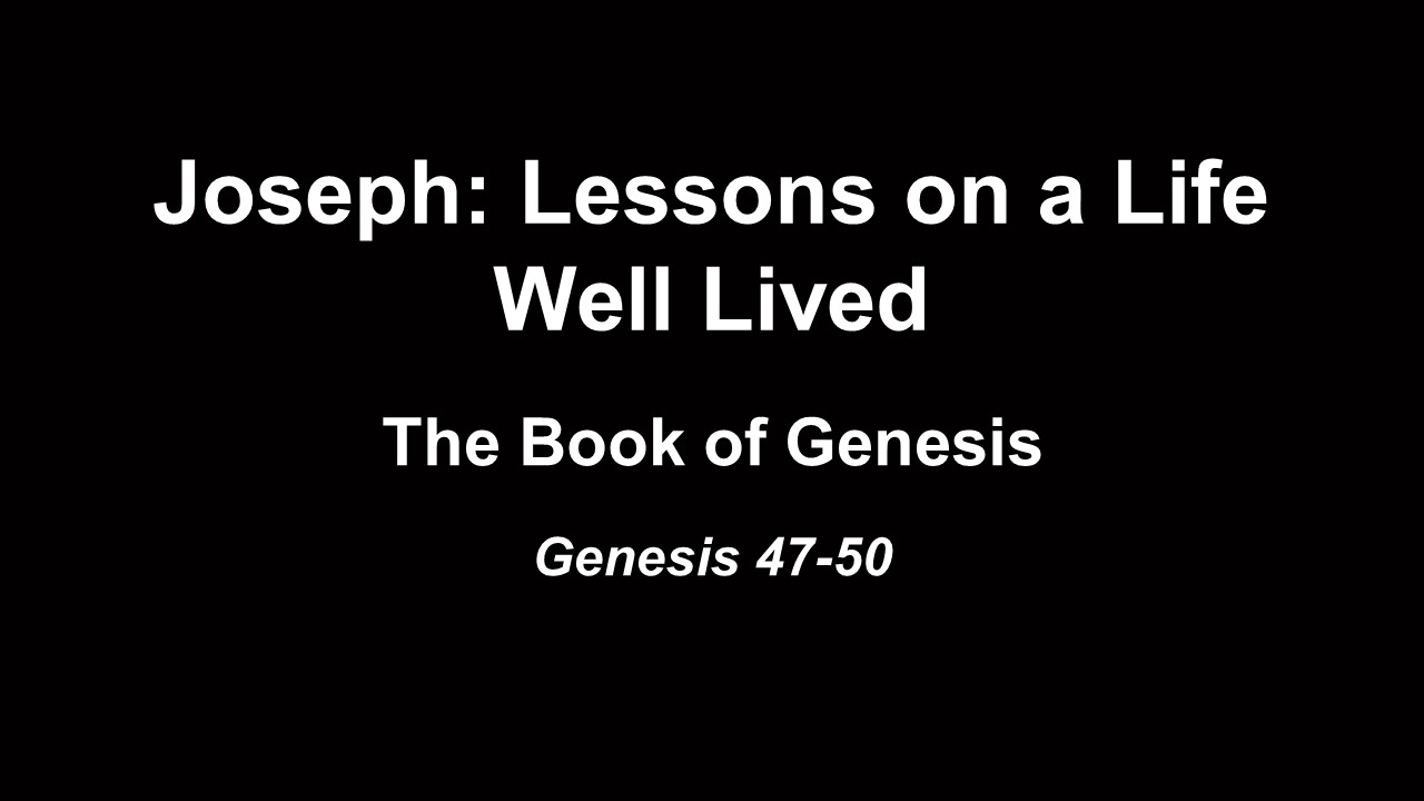 Joseph-Reflections on a Life Well Lived