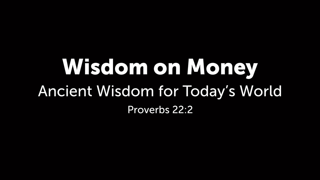 Wisdom on Money