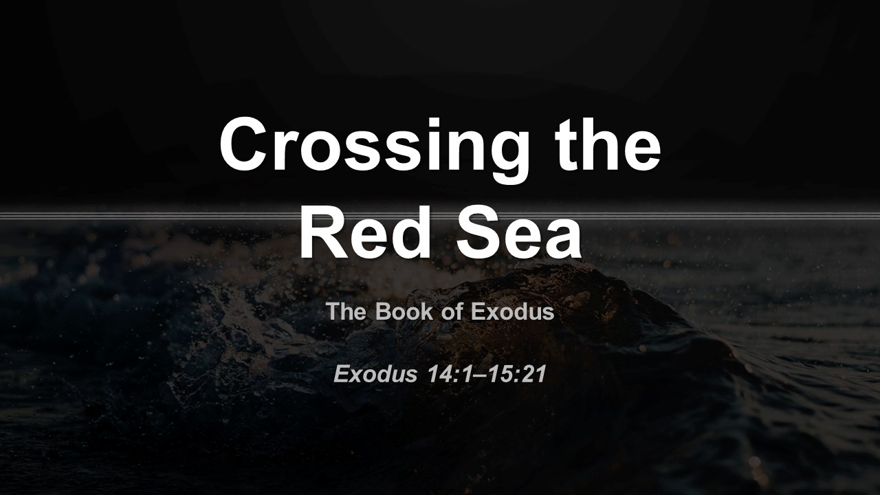 Crossing the Red Sea