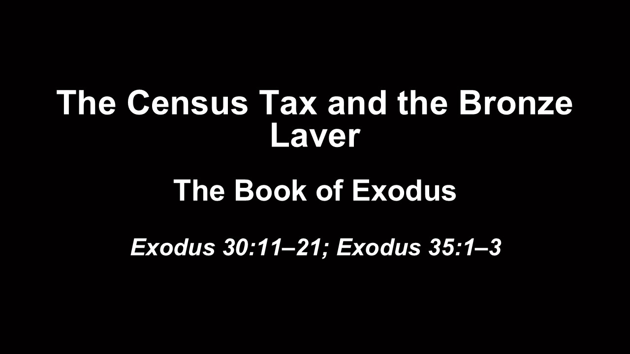 The Census Tax and the Bronze Laver