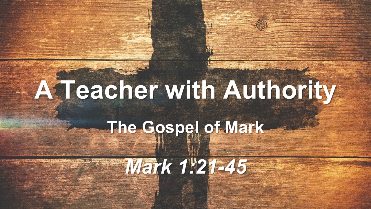 A Teacher with Authority