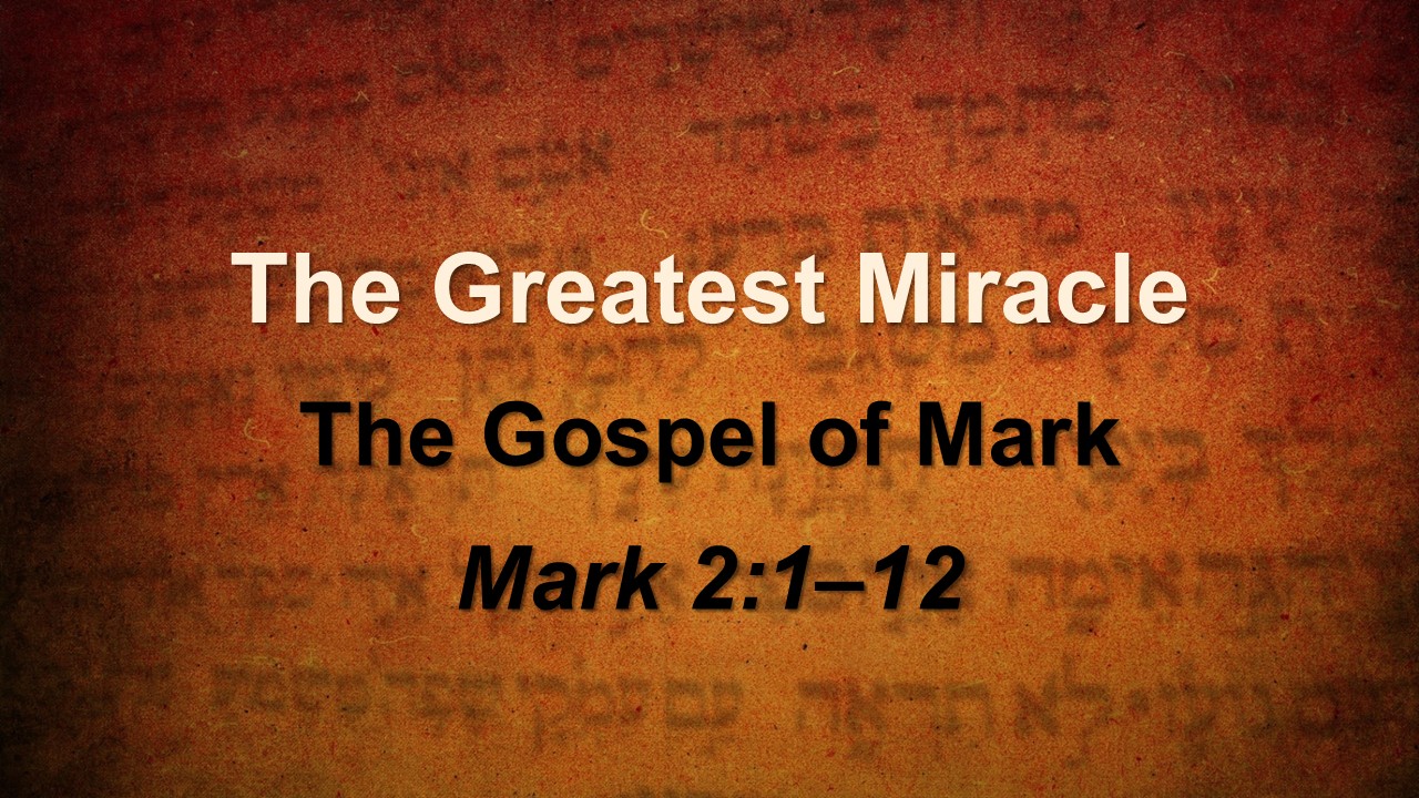 The Greatest Miracle