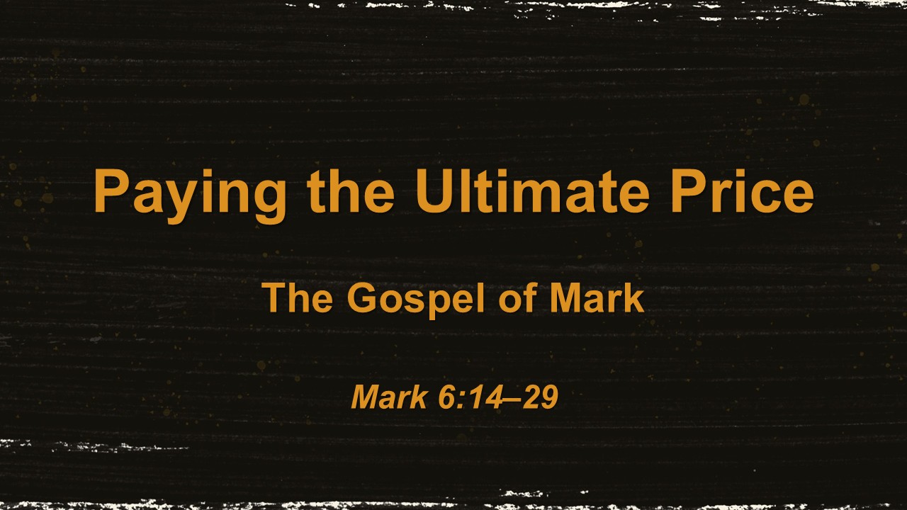 Paying the Ultimate Price